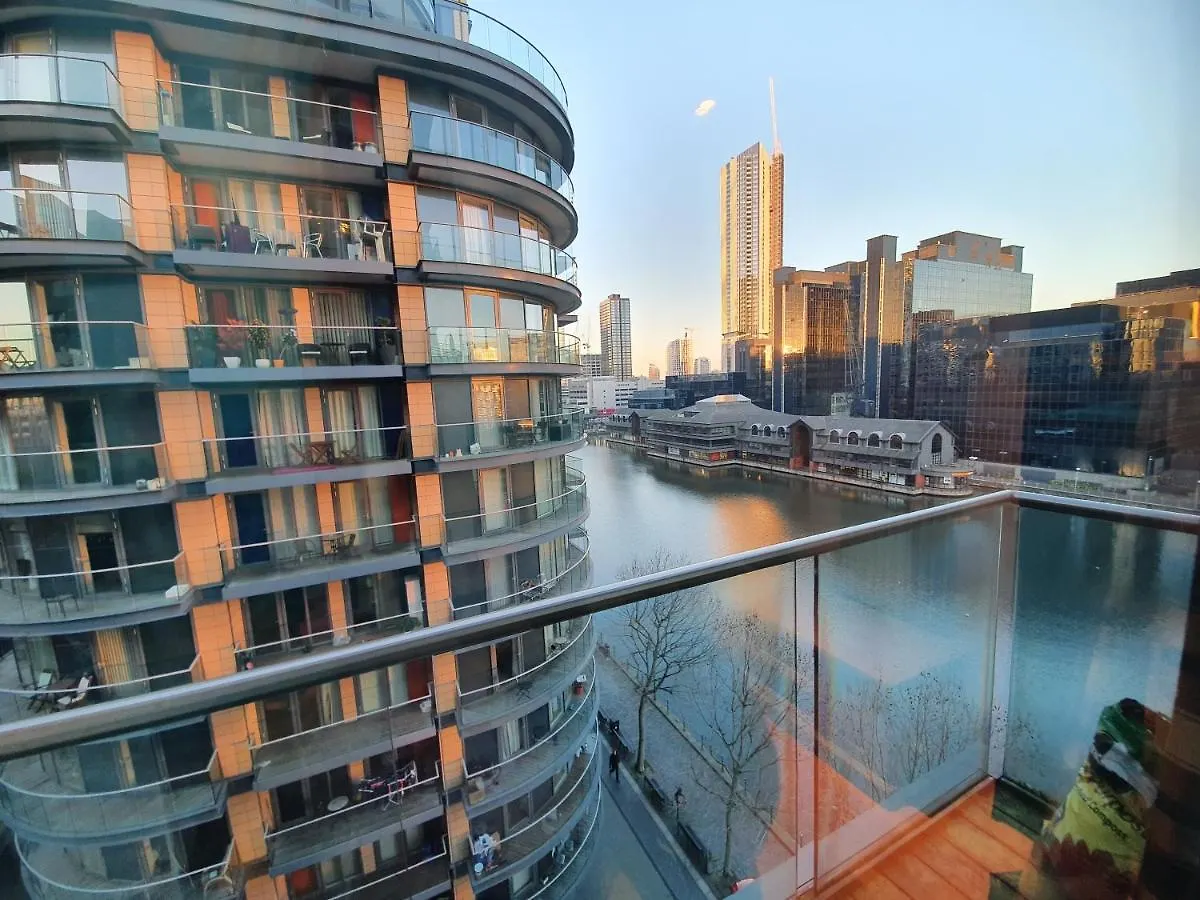 Apartman 1 Bed Suite, Waterside, Canary Wharf London Egyesült Királyság