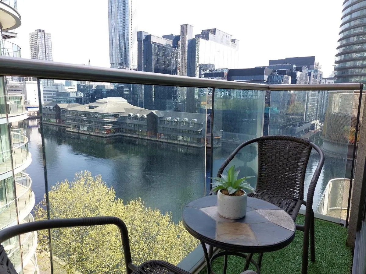 Apartman 1 Bed Suite, Waterside, Canary Wharf London